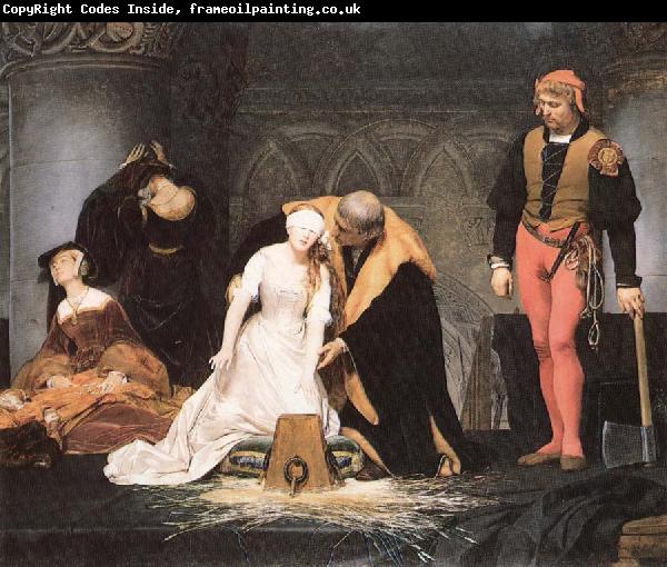 Paul Delaroche The execution of Lady Jane Grey